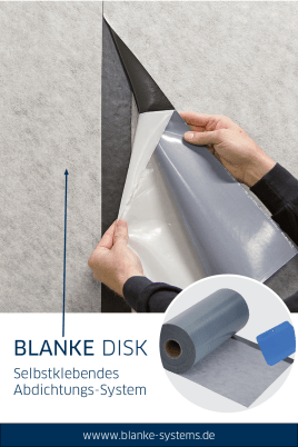 Selbstklebend abdichten - BLANKE DISK